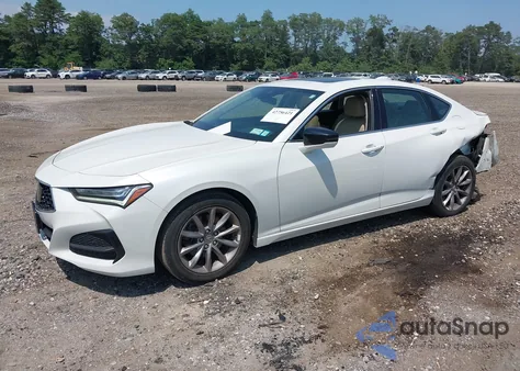 2021 Acura Tlx Standard from USA, damaged, VIN 19UUB5F36MA000788